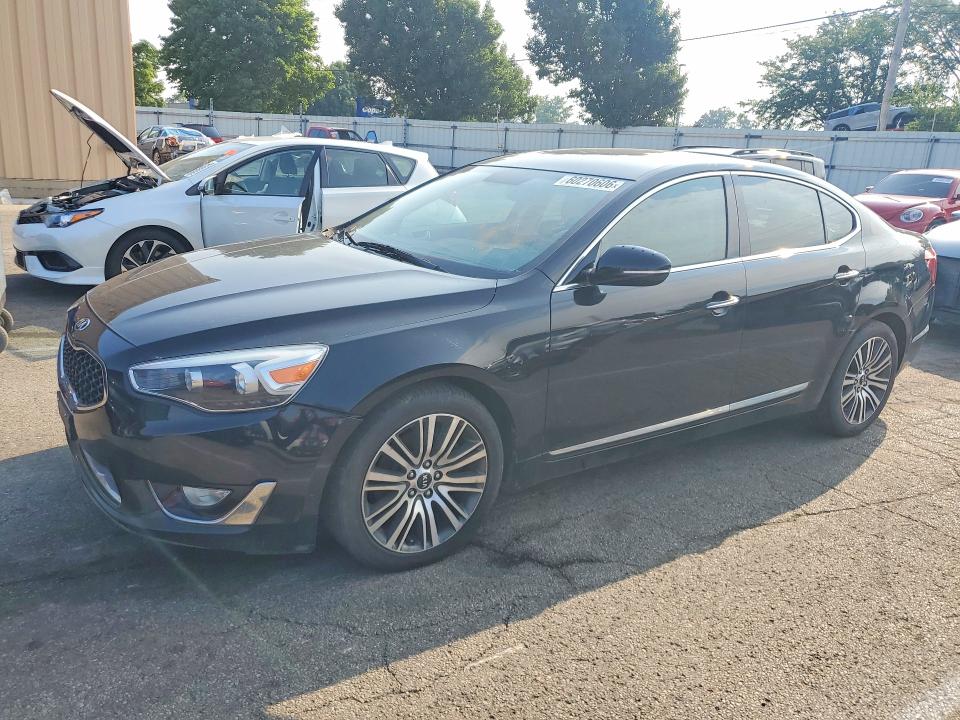2014 Kia Cadenza VIN KNALN4D70E5137931 COPART salvage auction — MECHANICAL, Oh - Certificate Of Title (P), sold $2,850 on 2026-07-21 (photo 1)