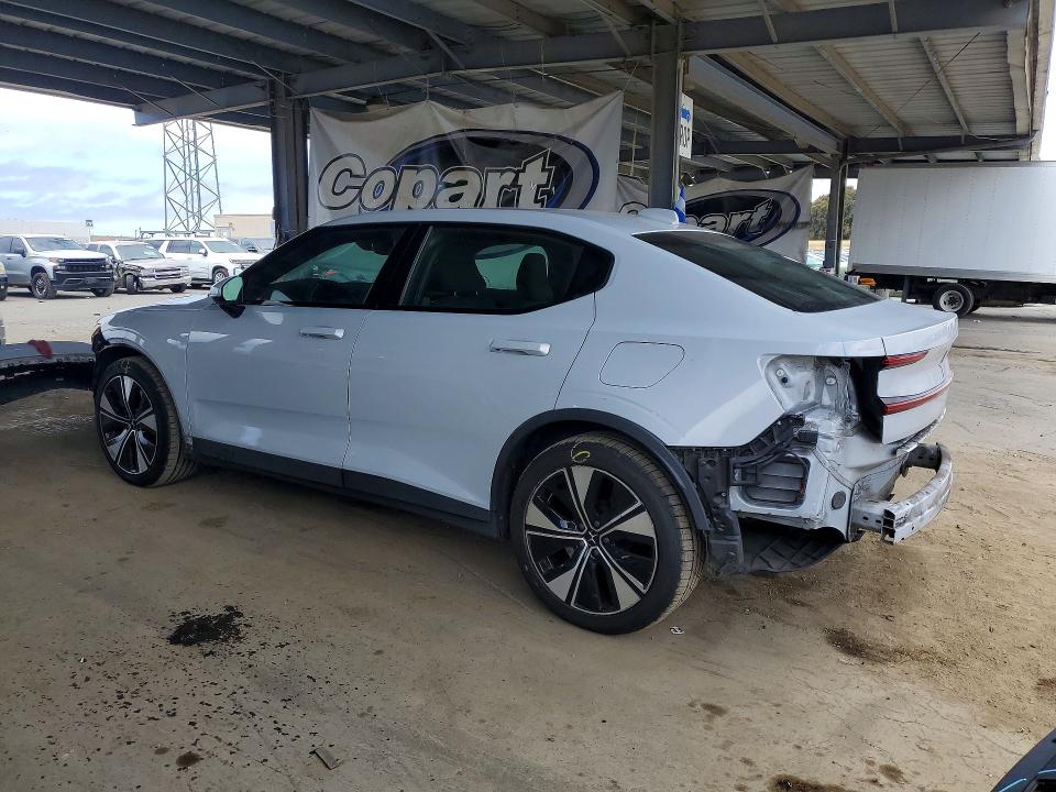 2023 Polestar 2 VIN YSMED3KA9PL127876 COPART salvage auction — REAR END, CA - CERTIFICATE OF TITLE, sold $3,850 on 2026-07-20 (photo 2)