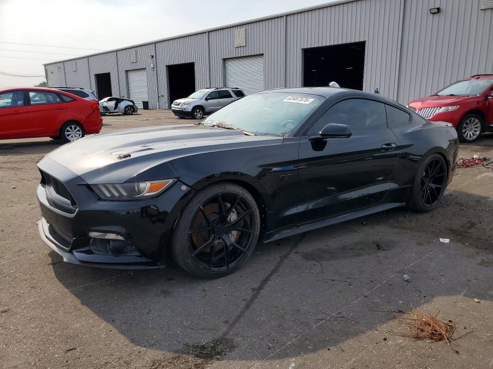 2016 Ford Mustang VIN 1FA6P8CF7G5201594 — COPART salvage auction photo