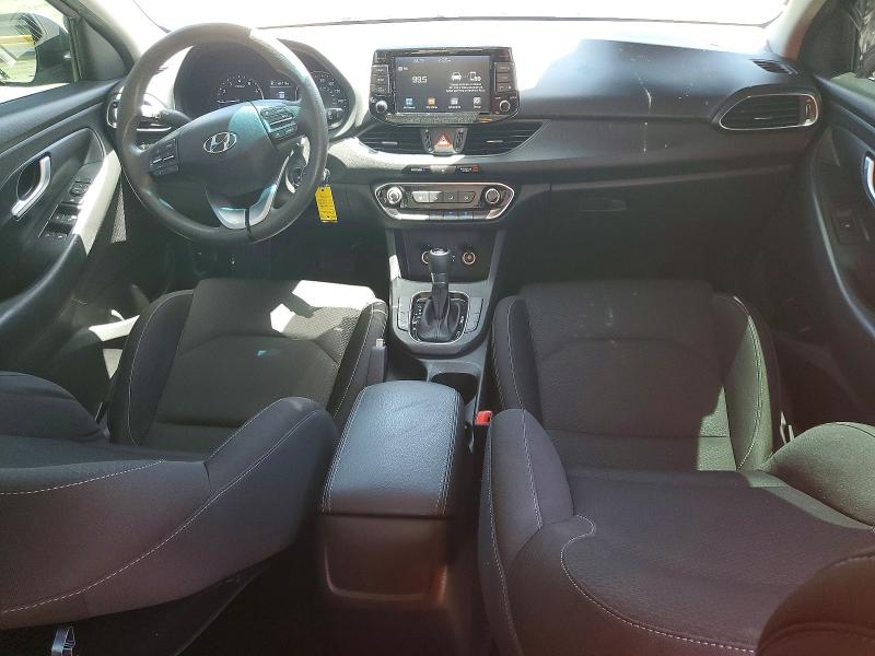 2018 Hyundai Elantra VIN KMHH35LE4JU014682 COPART salvage auction — REAR END, Salvage Title, sold $1,100 on 2026-07-29 (photo 8)