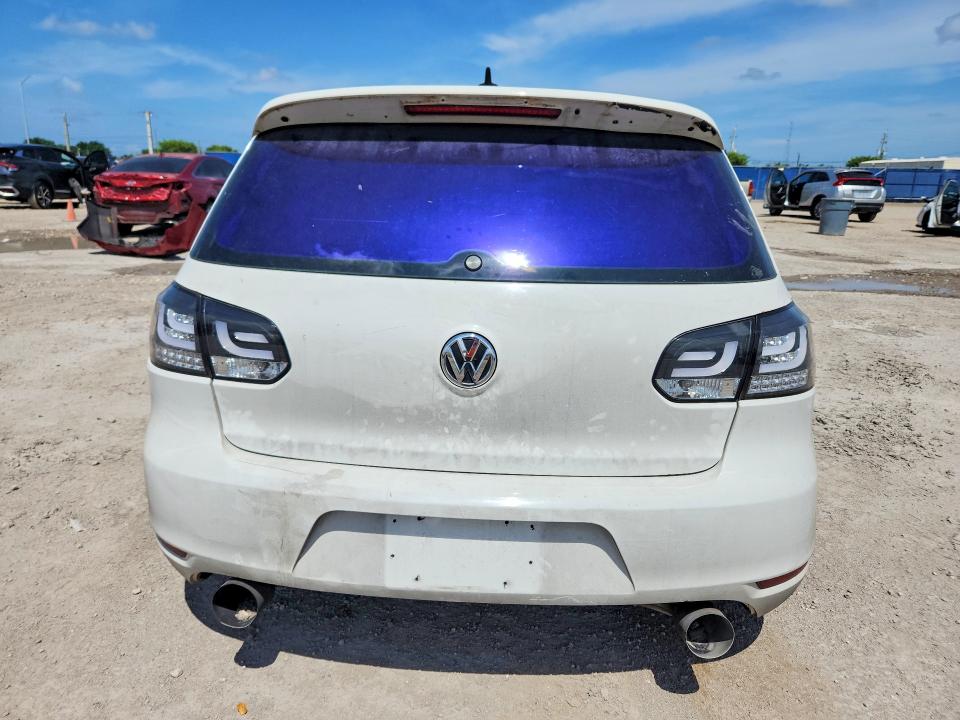 2012 Volkswagen Gti VIN WVWFD7AJ4CW333592 COPART salvage auction — FRONT END, Fl - Certificate Of Title, sold $725 on 2026-08-05 (photo 6)