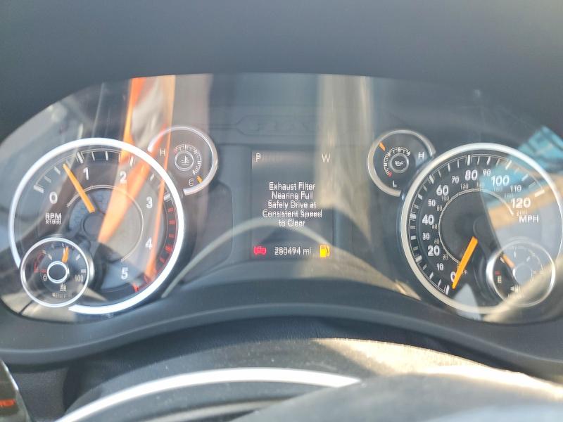 2019 Ram 5500 VIN 3C7WRMDL5KG729530 COPART salvage auction — REAR END, Tx - Certificate Of Title (P), sold $20,900 on 2026-08-18 (photo 9)