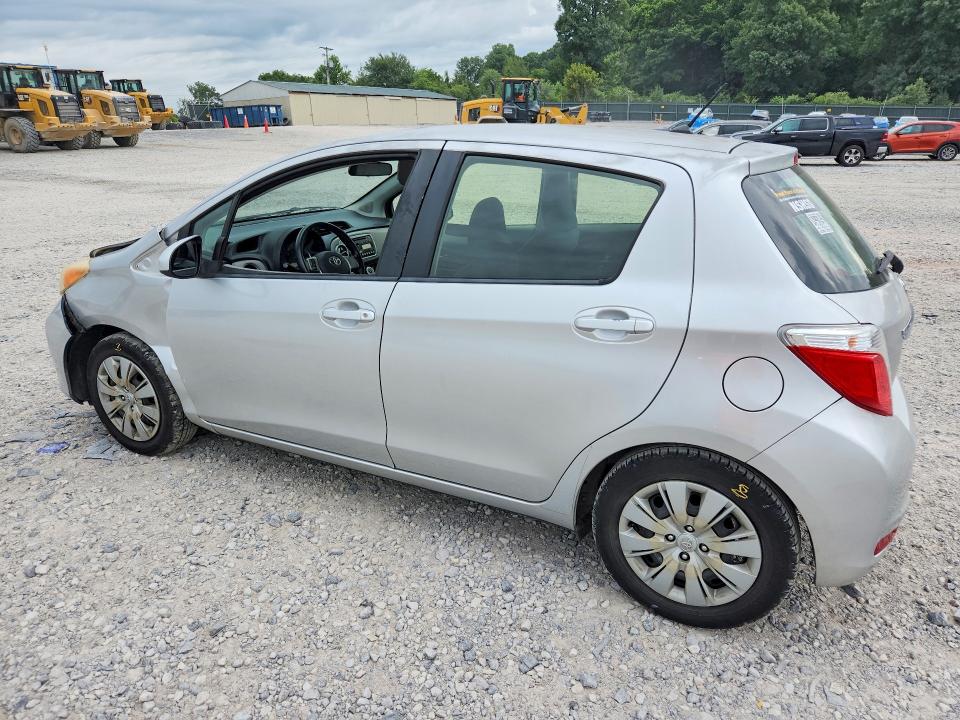 2012 Toyota Yaris VIN JTDKTUD32CD517437 COPART salvage auction — FRONT END, Tn - Salvage Certificate, sold $1,550 on 2026-07-30 (photo 2)
