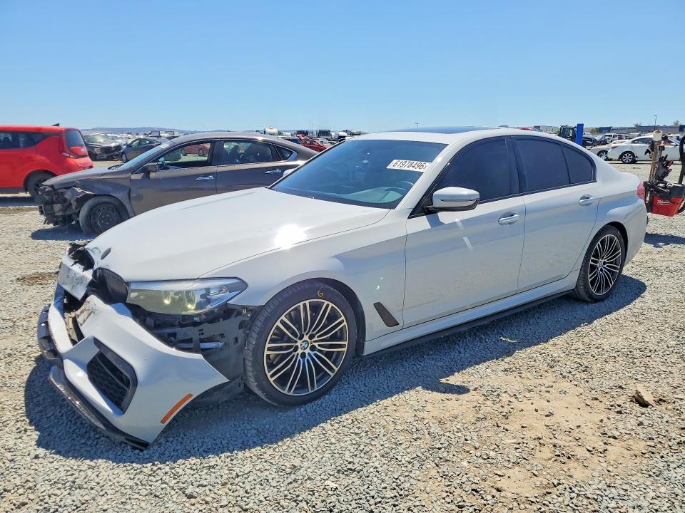 2018 BMW 5er VIN WBAJA5C53JWA36009 — COPART salvage auction photo