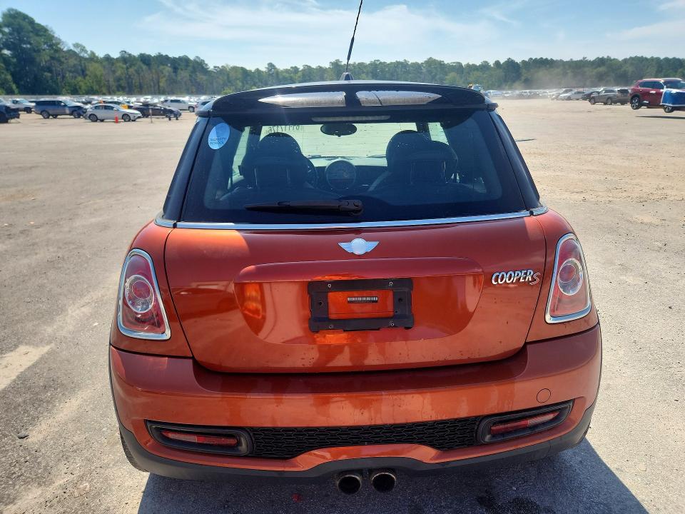 2013 Mini Cooper VIN WMWSV3C53DT390533 COPART salvage auction — FRONT END, Sc - Cert Of Title-Salvage, sold $1,600 on 2026-08-17 (photo 6)