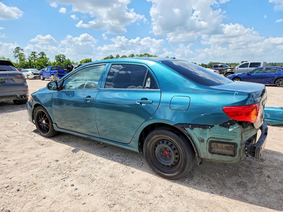 2009 Toyota Corolla VIN JTDBL40E89J052731 COPART salvage auction — REAR END, TX - SALVAGE VEHICLE TITLE (P), sold $200 on 2026-07-21 (photo 2)