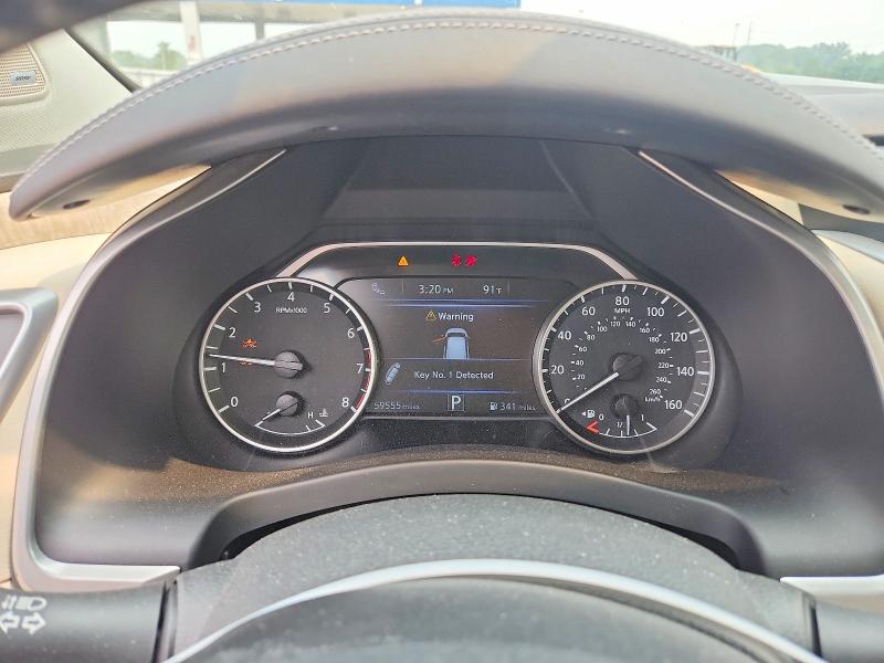 2021 Nissan Murano VIN 5N1AZ2CS0MC136647 COPART salvage auction — FRONT END, In - Cert Of Title-Salvage Title, sold $2,100 on 2026-09-11 (photo 9)