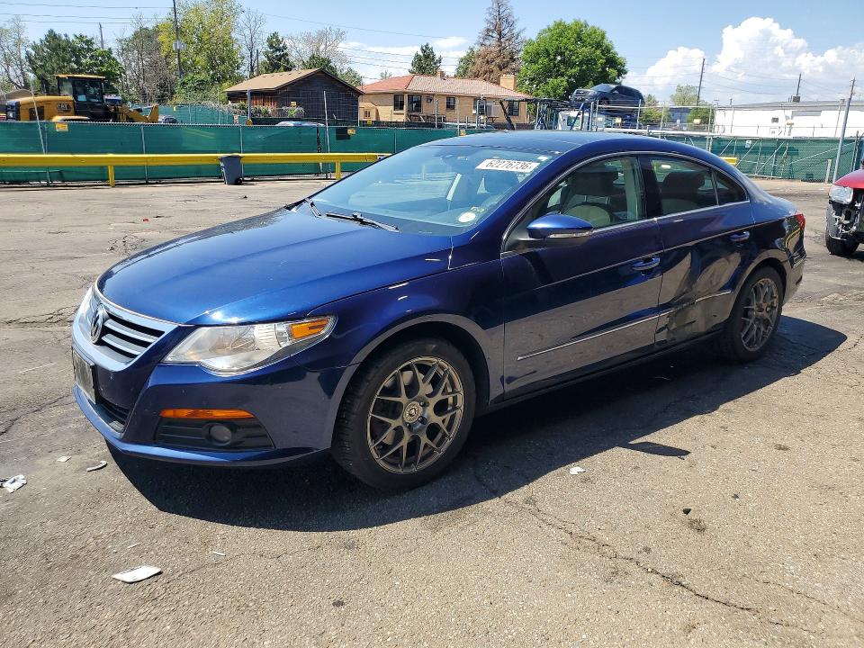 2009 Volkswagen Cc VIN WVWHL73C79E532094 COPART salvage auction — SIDE, Co - Salvage Title, sold $1,300 on 2026-08-06 (photo 1)