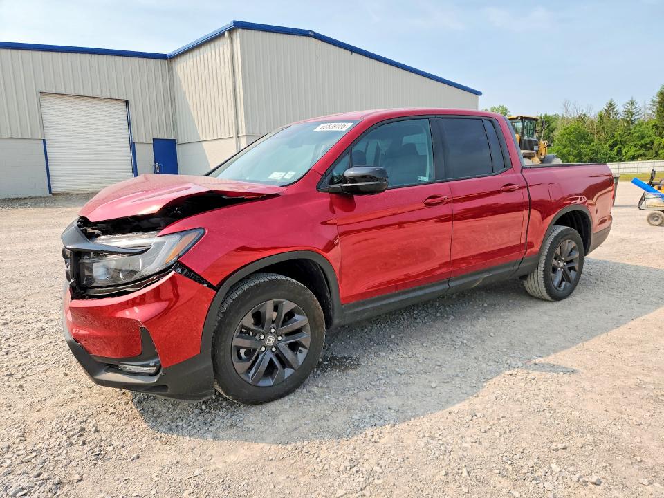2025 Honda Ridgeline VIN 5FPYK3F11SB030909 — COPART salvage auction photo