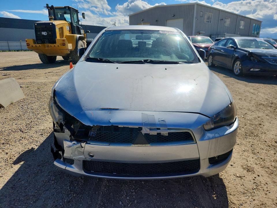 2009 Mitsubishi Lancer VIN JA3AU26U39U608808 COPART salvage auction — FRONT END, Ab - Bos - Salvage, sold $450 on 2026-07-09 (photo 5)