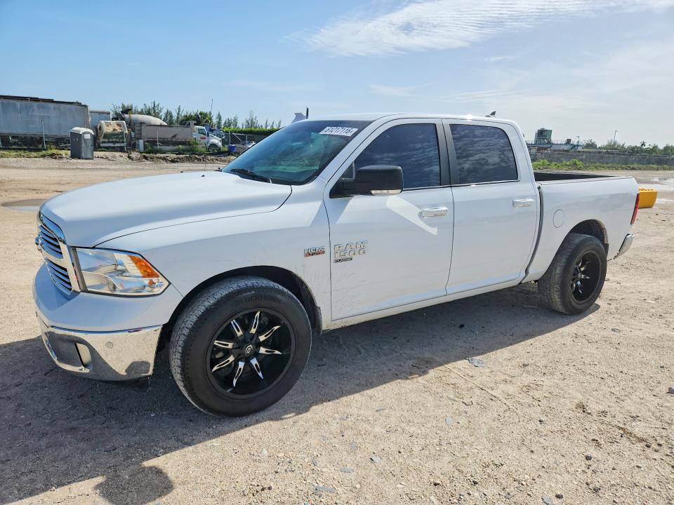 2019 Ram 1500 VIN 1C6RR6LT7KS554785 COPART salvage auction — MINOR DENT/SCRATCHES, GA - CERTIFICATE OF TITLE (P), sold $5,700 on 2026-07-27 (photo 1)
