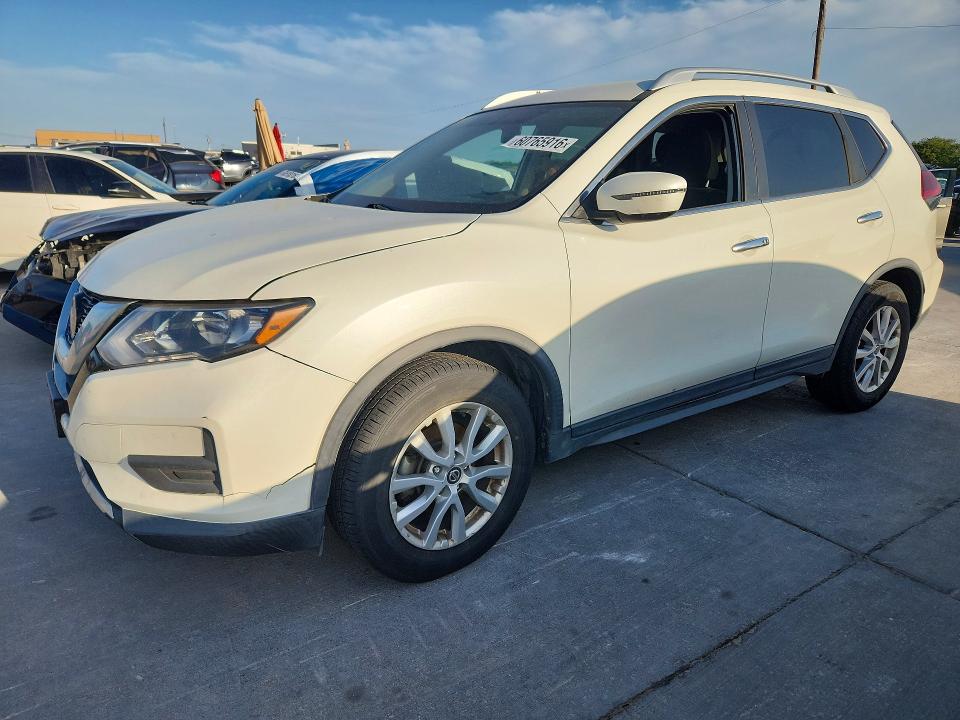 2018 Nissan Rogue VIN KNMAT2MT9JP573127 COPART salvage auction — SIDE, Ok - Certificate Of Title, sold $2,100 on 2026-07-16 (photo 1)