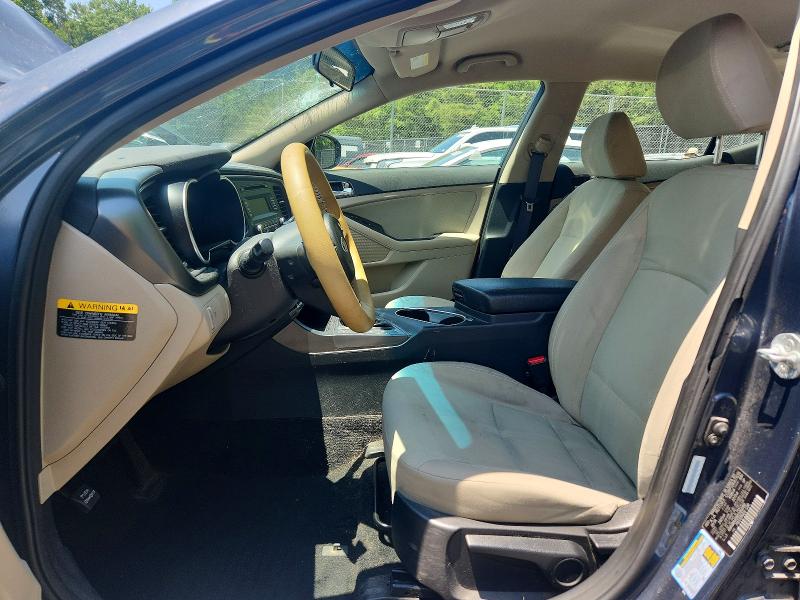 2014 Kia Optima VIN KNAGM4AD6E5064188 COPART salvage auction — FRONT END, Md - Cert Of Salvage > 75% Damage, sold $550 on 2026-07-21 (photo 7)