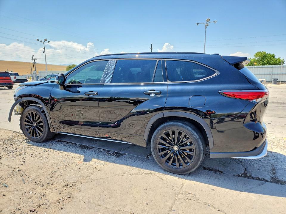 2023 Toyota Highlander VIN 5TDKDRAH9PS014671 COPART salvage auction — FRONT END, CO - PUBLIC - SALVAGE TITLE, sold $13,600 on 2026-08-24 (photo 2)