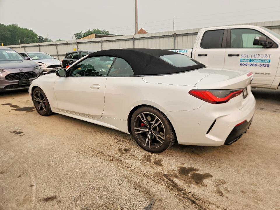 2021 BMW M4 VIN WBA53AT03MCH02364 COPART salvage auction — MINOR DENT/SCRATCHES, Nj - Cert Of Title-Salvage, sold $17,600 on 2026-07-28 (photo 2)