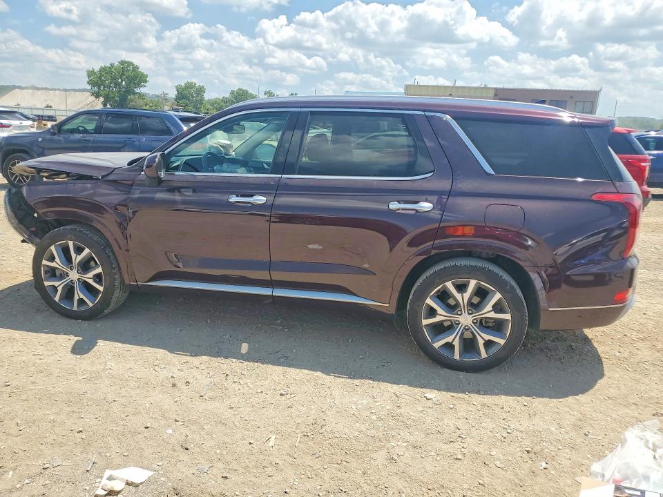 2021 Hyundai Palisade VIN KM8R54HE8MU283953 COPART salvage auction — FRONT END, Mo - Salvage Certificate Of Title, sold $100 on 2026-07-30 (photo 2)