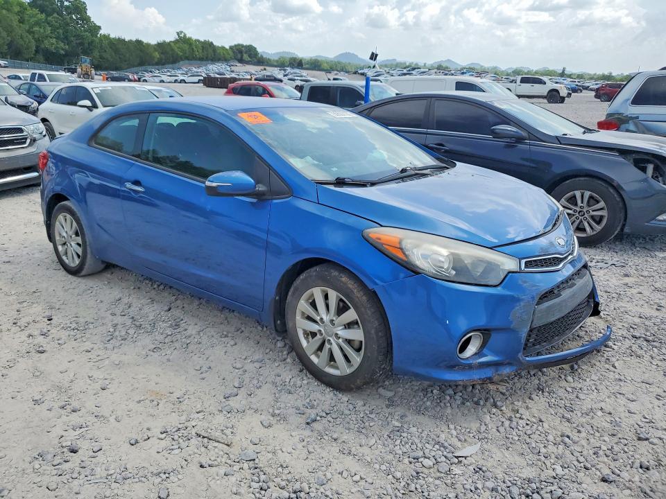 2014 Kia Forte VIN KNAFX6A89E5252320 COPART salvage auction — FRONT END, TN - SALVAGE CERTIFICATE, sold $175 on 2026-07-23 (photo 4)