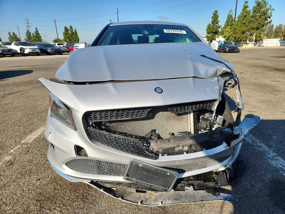 2017 Mercedes-benz Cla-klasse VIN WDDSJ4GB7HN498920 COPART salvage auction — FRONT END, Ca - Salvage Certificate, sold $1,300 on 2026-07-23 (photo 5)