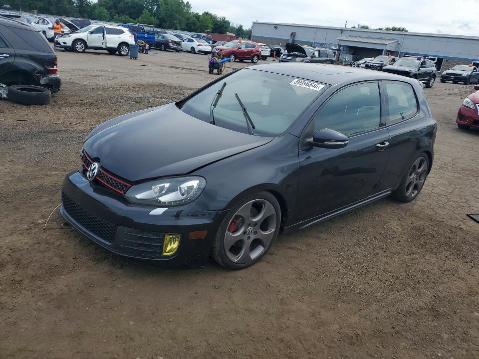 2012 Volkswagen Gti VIN WVWFD7AJ0CW012990 COPART salvage auction — FRONT END, Ct - Cert Of Title-Salvage, sold $1,400 on 2026-08-07 (photo 1)