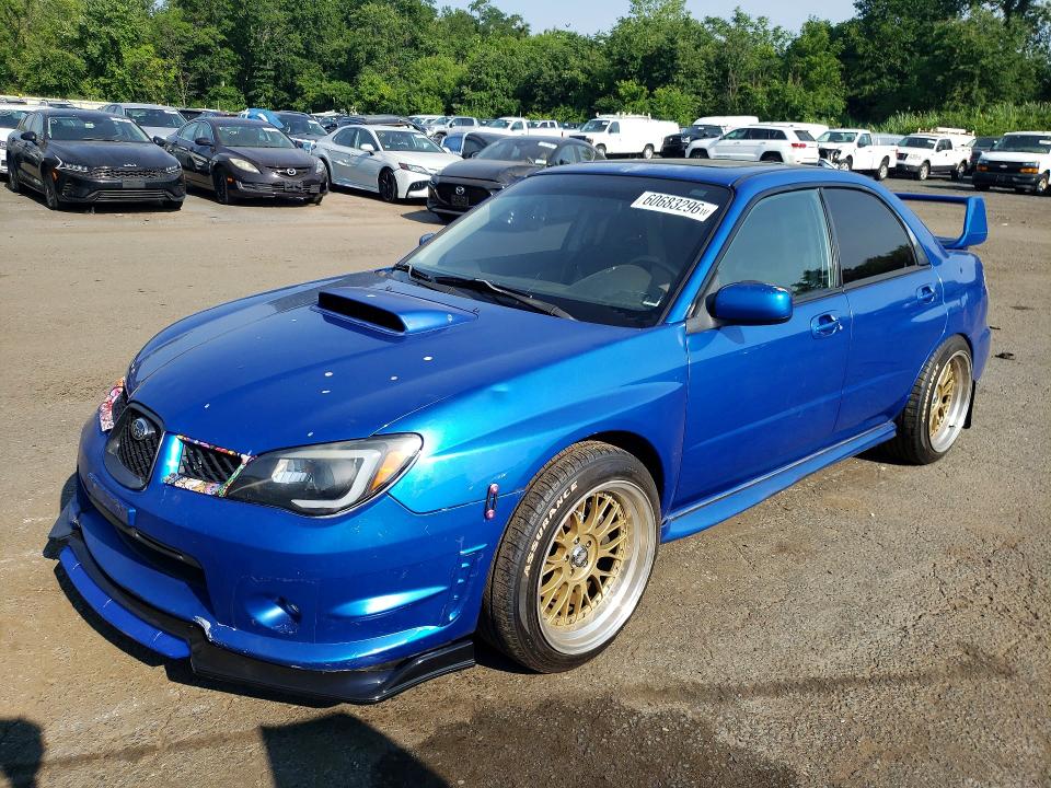 2007 Subaru Wrx VIN JF1GD74647G521367 COPART salvage auction — FRONT END, CT - CERTIFICATE OF TITLE, sold $525 on 2026-07-21 (photo 1)