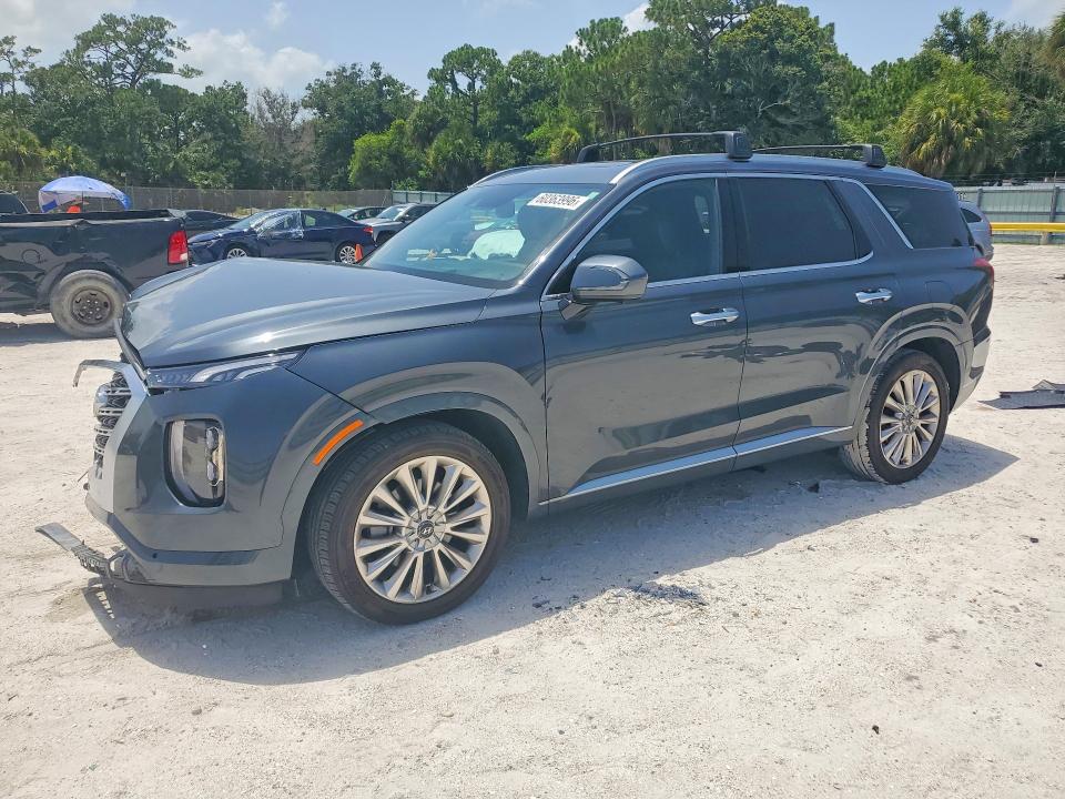 2020 Hyundai Palisade VIN KM8R54HEXLU133051 COPART salvage auction — FRONT END, Fl - Certificate Of Destruction, sold $5,900 on 2026-07-22 (photo 1)