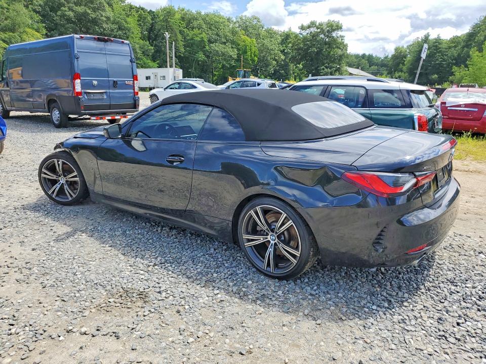 2023 BMW 4er VIN WBA43AT05PCL19765 COPART salvage auction — FRONT END, Ma - Certificate Of Title (P), sold $26,500 on 2026-08-18 (photo 2)