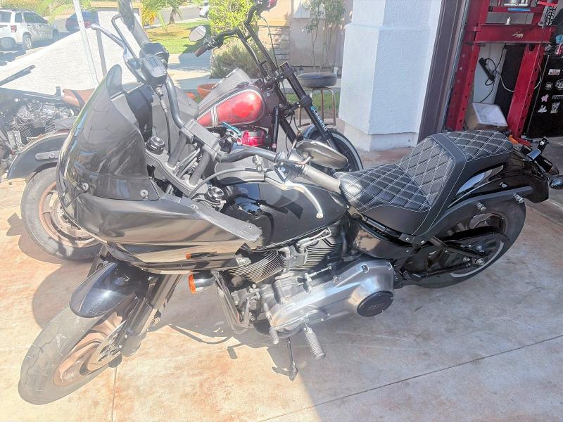 2024 Harley-davidson Fxlrst VIN 1HD1YXZ23RB013772 COPART salvage auction — MINOR DENT/SCRATCHES, CA - CERT OF TITLE-SALVAGED (P), sold $5,300 on 2026-07-27 (photo 9)