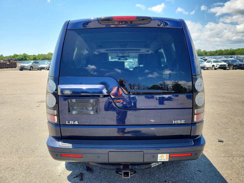 2015 Land rover Lr4 VIN SALAG2V61FA749006 COPART salvage auction — Burn Engine, NY - MV-907A SALVAGE CERTIFICATE, sold $700 on 2026-07-27 (photo 6)