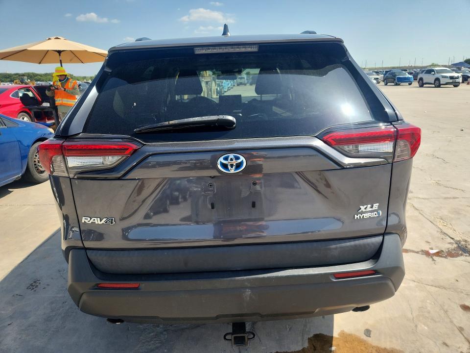 2019 Toyota Rav4 hybrid VIN 2T3RWRFV3KW031593 COPART salvage auction — FRONT END, Tx - Salvage Vehicle Title, sold $10,700 on 2026-07-27 (photo 6)
