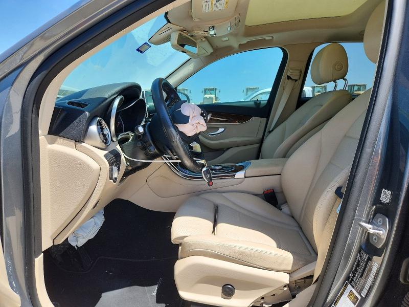 2018 Mercedes-benz Glc VIN WDC0G4JB8JV060867 COPART salvage auction — FRONT END, Tx - Salvage Vehicle Title, sold $3,650 on 2026-08-20 (photo 7)
