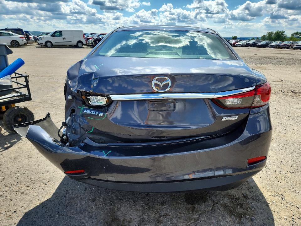 2016 Mazda 6 VIN JM1GJ1V58G1474952 COPART salvage auction — REAR END, PA - CERTIFICATE OF SALVAGE, sold $525 on 2026-07-28 (photo 6)