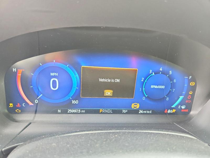 2022 Ford Escape VIN 1FMCU0H67NUA81097 COPART salvage auction — FRONT END, Fl - Cert Of Title Slvg Rebuildable, sold $3,950 on 2026-07-30 (photo 9)
