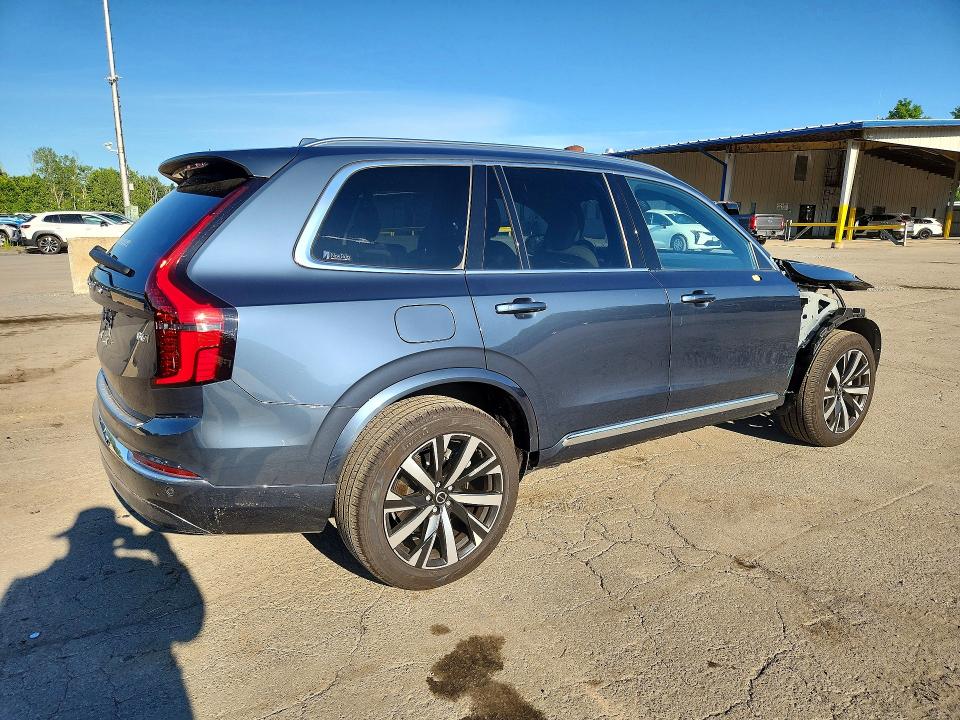 2025 Volvo Xc90 VIN YV4062PA4S1378518 COPART salvage auction — FRONT END, Ny - Mv-907A Salvage Certificate, sold $18,400 on 2026-08-17 (photo 3)