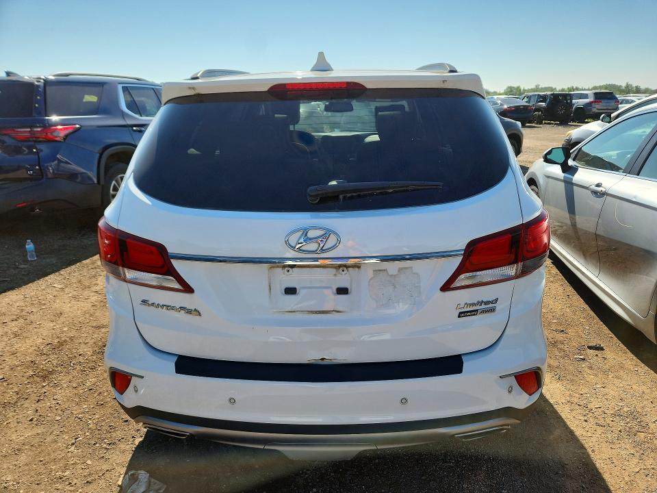 2017 Hyundai Santa fe VIN KM8SRDHF6HU252110 COPART salvage auction — MECHANICAL, Il - Certificate Of Title, sold $4,750 on 2026-07-09 (photo 6)