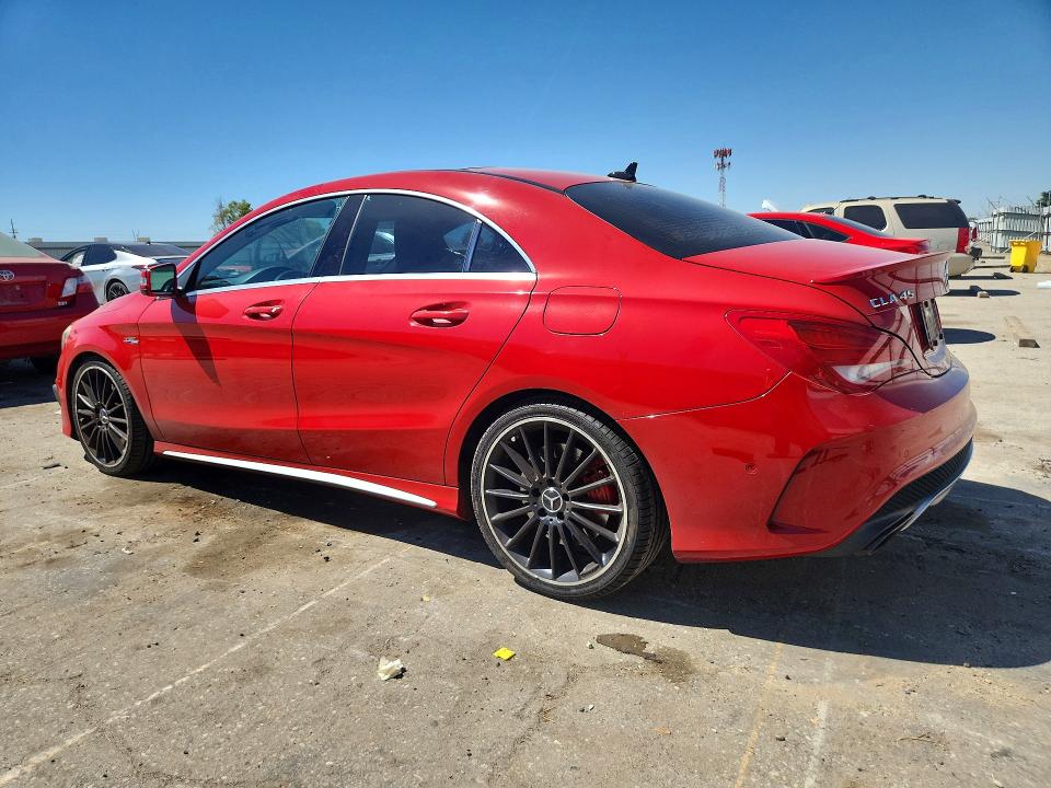 2014 Mercedes-benz Cla-klasse amg VIN WDDSJ5CB3EN076649 COPART salvage auction — SIDE, Ca - Salvage Certificate, sold $4,300 on 2026-08-07 (photo 2)