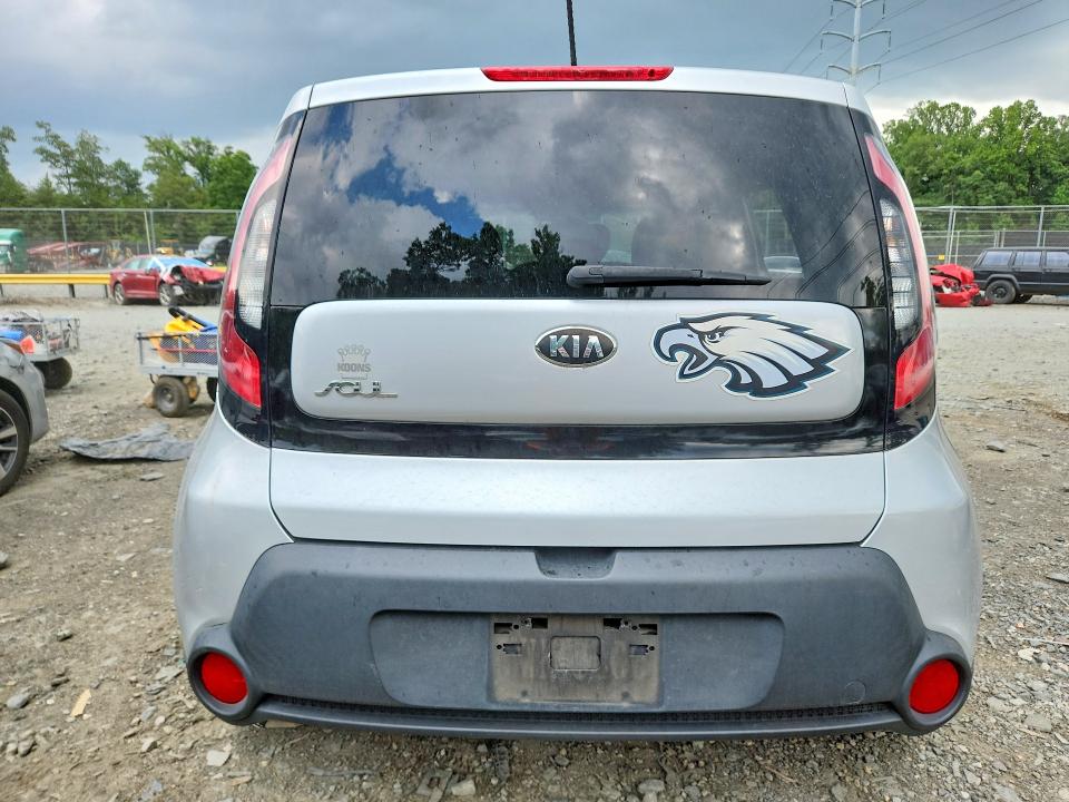 2016 Kia VIN KNDJN2A26G7835426 COPART salvage auction — VANDALISM, Md - Cert Of Salvage > 75% Damage, sold $1,200 on 2026-07-14 (photo 6)