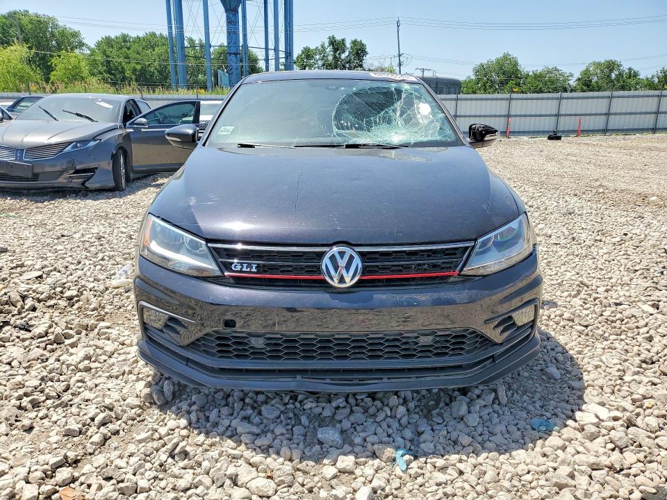 2016 Volkswagen Jetta VIN 3VW4T7AJ0GM340925 COPART salvage auction — ROOF, IL - SALVAGE CERTIFICATE, sold $3,400 on 2026-07-31 (photo 5)