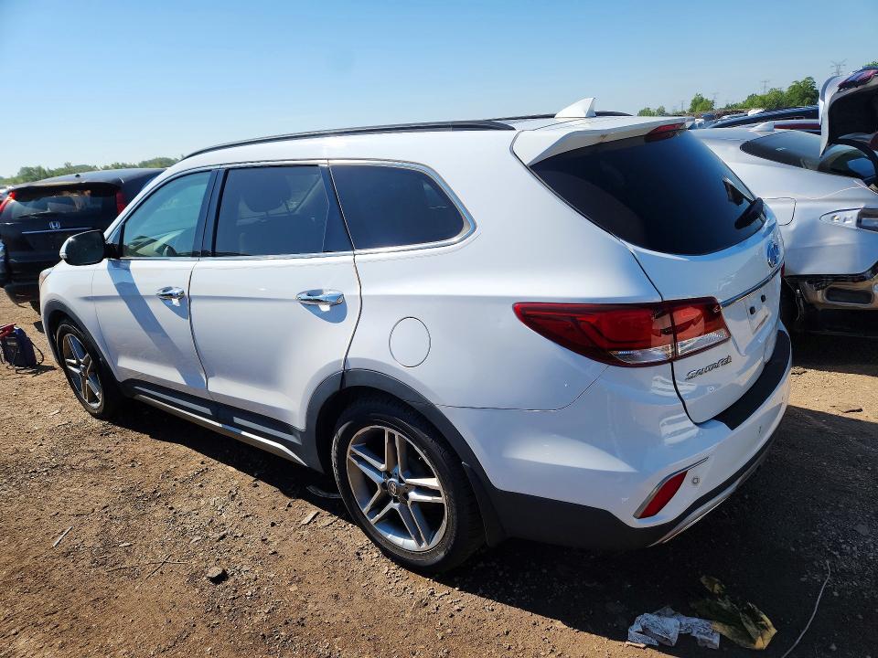 2017 Hyundai Santa fe VIN KM8SRDHF6HU252110 COPART salvage auction — MECHANICAL, Il - Certificate Of Title, sold $4,750 on 2026-07-09 (photo 2)