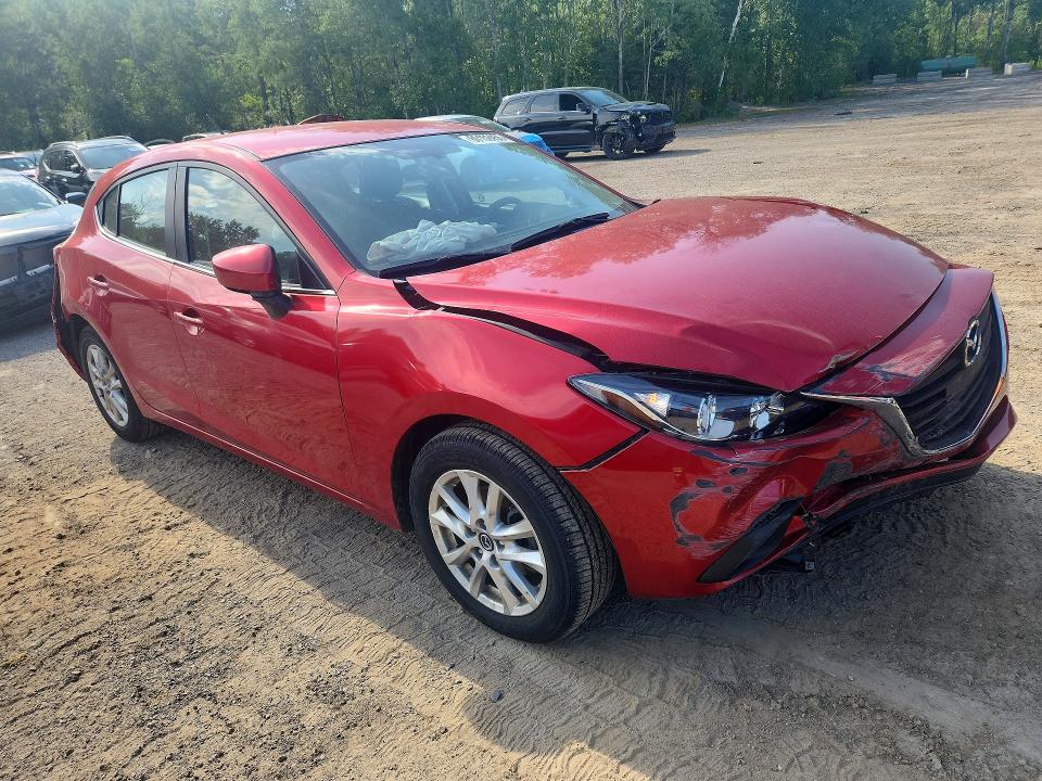2014 Mazda 3 VIN JM1BM1L72E1152522 COPART salvage auction — FRONT END, On - Permit Salvage, sold $350 on 2026-07-23 (photo 4)