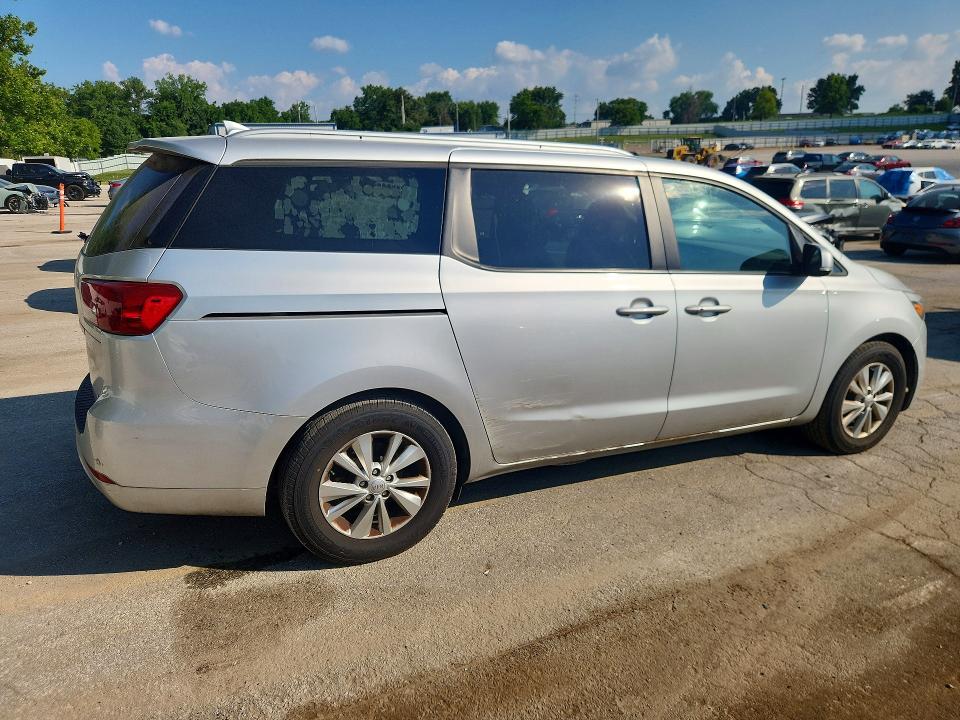 2017 Kia SEDONA VIN KNDMB5C15H6265955 COPART salvage auction — SIDE, MO - CERTIFICATE OF TITLE, sold $850 on 2026-07-17 (photo 3)