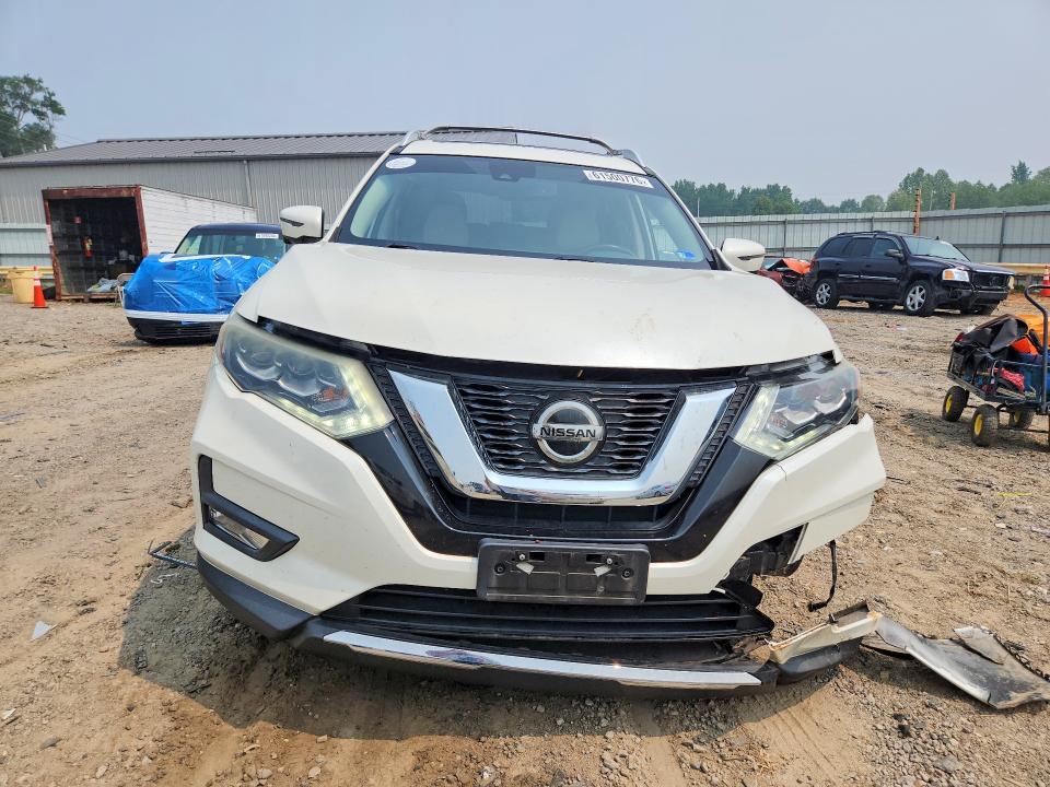 2018 Nissan Rogue VIN JN8AT2MV4JW306540 COPART salvage auction — FRONT END, VA - CERT OF TITLE - SALVAGE, sold $2,650 on 2026-07-31 (photo 5)