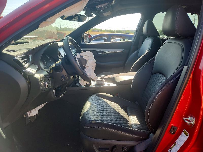 2024 Infiniti Qx50 VIN 3PCAJ5DB0RF101080 COPART salvage auction — FRONT END, Co - Salvage Title, sold $2,700 on 2026-08-31 (photo 7)