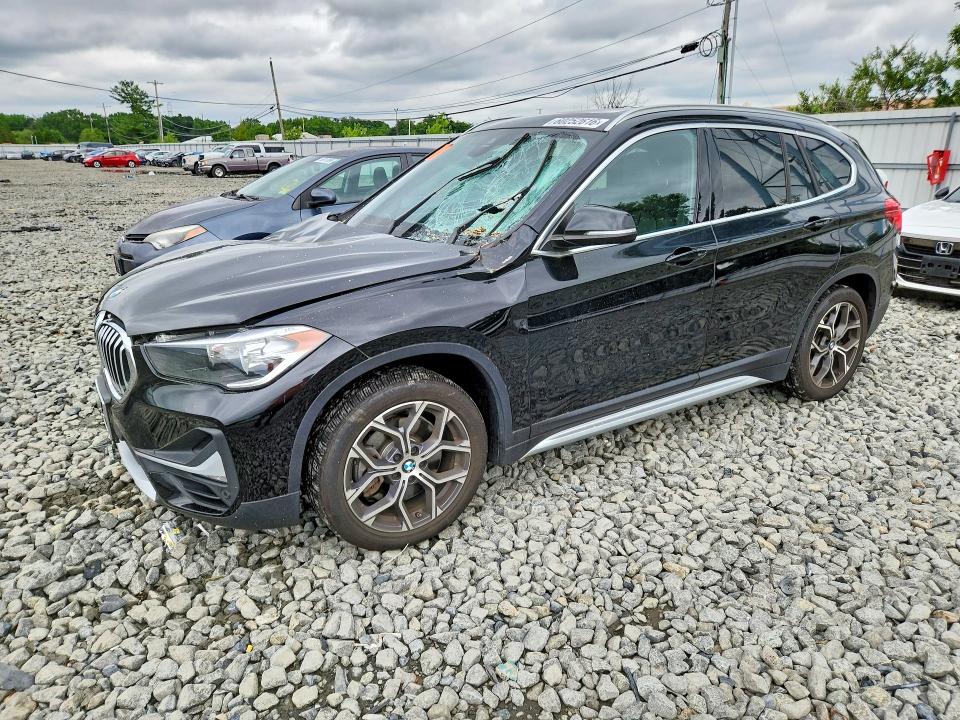 2020 BMW X1 VIN WBXJG9C05L5R32947 COPART salvage auction — ROOF, Ny - Mv-907A Salvage Certificate, sold $7,500 on 2026-07-15 (photo 1)