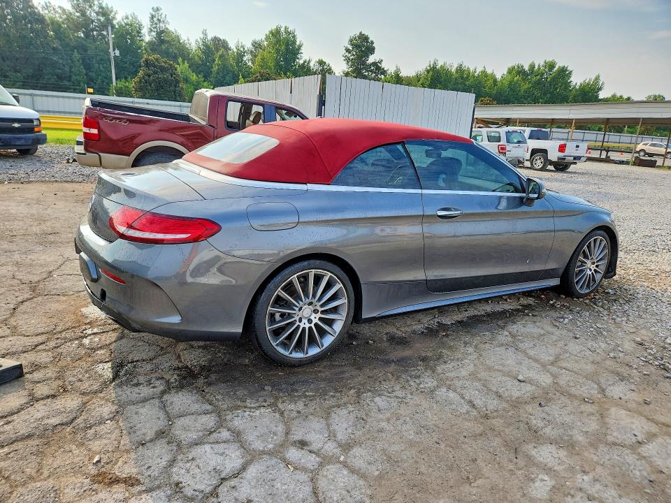 2017 Mercedes-benz C-klasse VIN WDDWK4JB9HF426151 COPART salvage auction — FRONT END, Tn - Salvage Certificate, sold $7,100 on 2026-08-20 (photo 3)