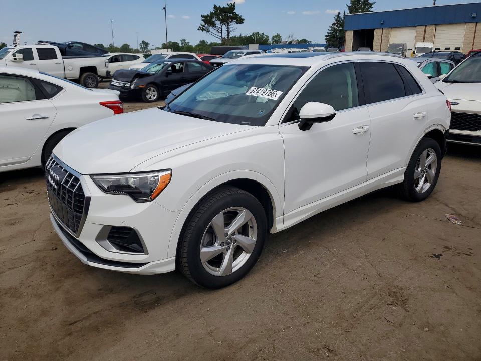 2020 Audi Q3 VIN WA1AECF34L1068559 — COPART salvage auction photo