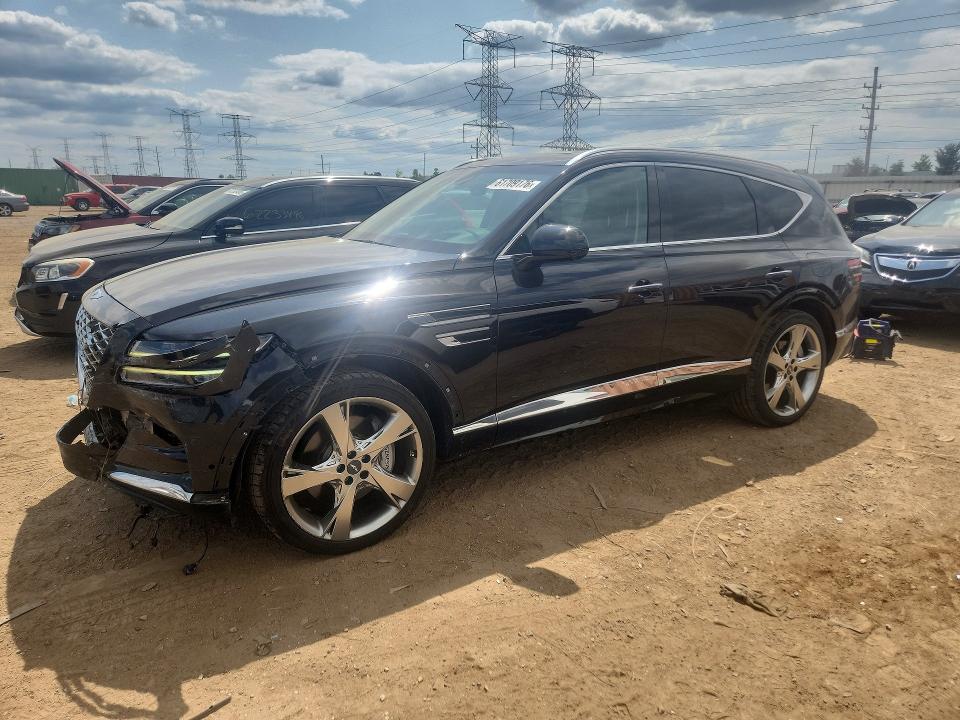 2023 Genesis Gv80 VIN KMUHBDSB9PU103758 — COPART salvage auction photo