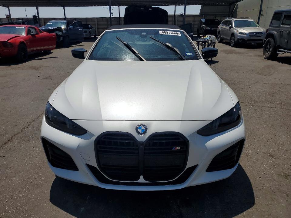 2025 BMW M4 VIN WBA73DB08SCU22591 COPART salvage auction — WATER/FLOOD, Tx - Salvage Title-Flood Damage, sold $26,250 on 2026-08-21 (photo 5)