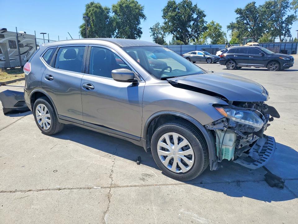 2016 Nissan Rogue VIN KNMAT2MT6GP622891 COPART salvage auction — FRONT END, Salvage Title, sold $1,500 on 2026-07-27 (photo 4)