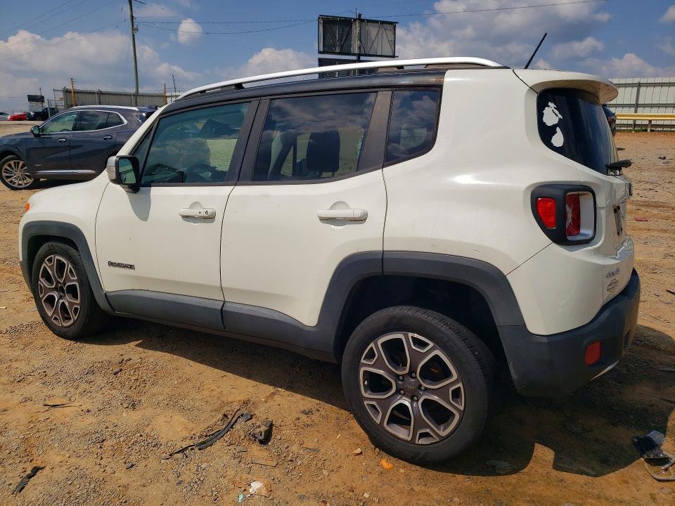 2016 Jeep Renegade VIN ZACCJBDT6GPC58408 COPART salvage auction — FRONT END, Va - Certificate Of Title, sold $200 on 2026-08-07 (photo 2)