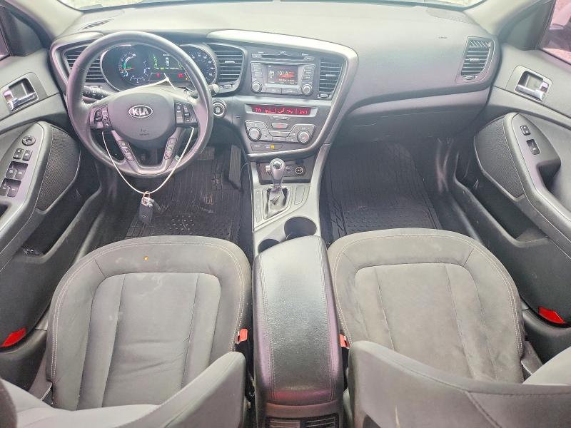 2012 Kia Optima VIN KNAGM4AD6C5026859 COPART salvage auction — REAR END, WA - BILL OF SALE, sold $475 on 2026-07-31 (photo 8)